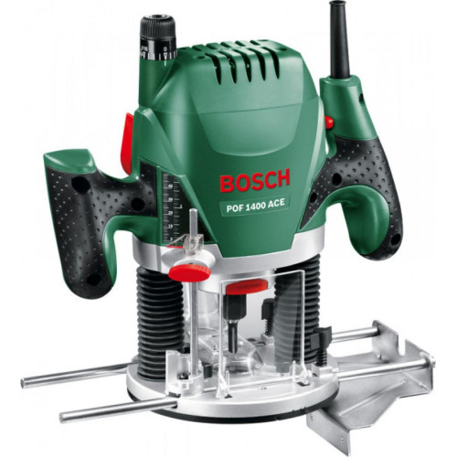 Фрезер Bosch вертикально-фрезерна машина Bosch POF 1400 ACE + набор 6 фре (0.603.26C.801) – BOSCH