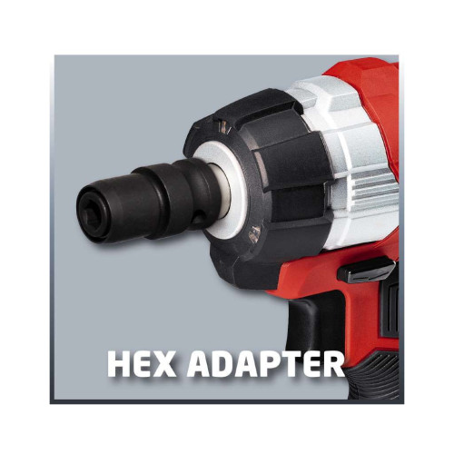 Гайковерт Einhell TP-CW 18 Li BL - Solo, PXC, 18В (без АКБ и ЗУ) (4510040) – Einhell (вид 4)