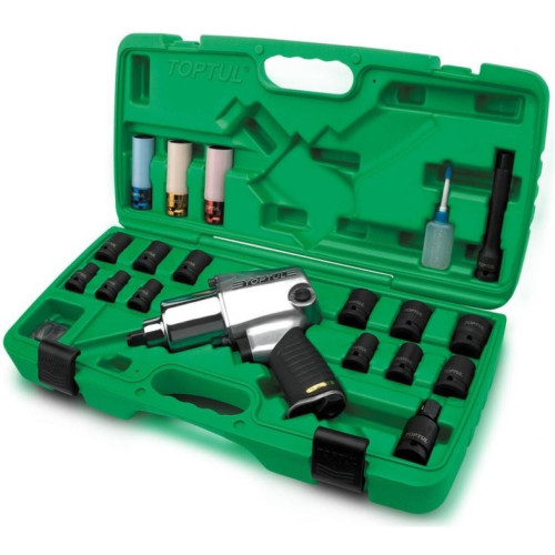 Гайковерт Toptul пневматичний 1/2" з набором головок 27од. (GDAI2703) – TOPTUL (вид 1)
