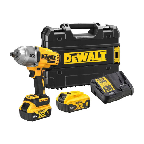 Гайковерт DeWALT 18 В XR Li-lon, 2*5Ah, кейс TSTAK (DCF900P2T) – Dewalt (вид 2)