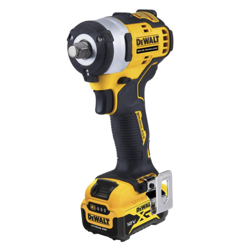 Гайковерт DeWALT 12V XR Li-lon, безщітковий, 338 Нм, 2x5Ah, кейс TSTAK (DCF901P2) – Dewalt