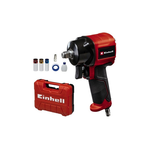 Гайковерт Einhell TC-PW 610 Compact, 610Нм, 6.3бар, 142л/хв, М14, кейс (4138965) – Einhell
