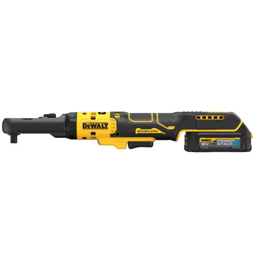 Гайковерт DeWALT угловой, XR Li-Ion PowerStack 18 В GFN, 1.7Ah, 102 Нм (DCF510E2G) – Dewalt (вид 1)