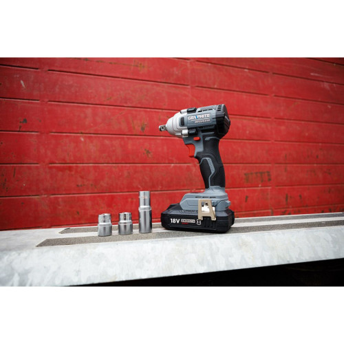 Гайковерт Graphite Energy+ 18V, бесщеточный, 2600об/мин, 330Нм, 1/2", 0.9кг (без АКБ и ЗУ) (58G028-1) – GRAPHITE (вид 1)