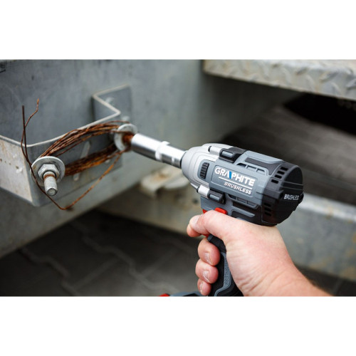 Гайковерт Graphite Energy+ 18V, бесщеточный, 2600об/мин, 330Нм, 1/2", 0.9кг (без АКБ и ЗУ) (58G028-1) – GRAPHITE (вид 2)