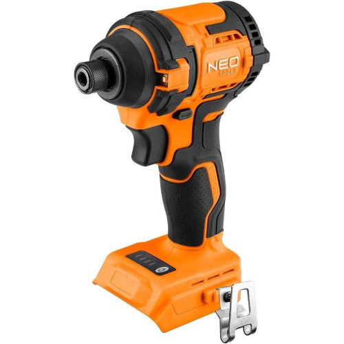 Гайковерт Neo Tools Energy+ 18V, безщітковий, 3600об/хв, 300Нм, 1/4", 4 швидкості, 0.85кг (без АКБ та ЗП) (04-612) – Neo Tools (вид 1)