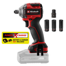 Гайковерт Einhell Professional TP-CW 18/260-C Li BL - Solo 18V, бесщеточный, 260Нм 0-2700об/мин, 0.95кг (без АКБ и (4510090)