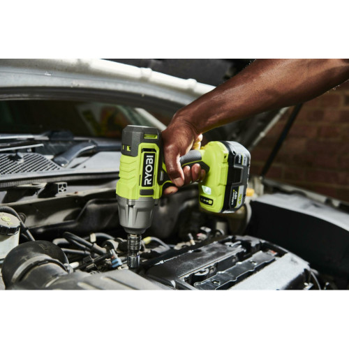 Гайковерт Ryobi ONE+ ударний RIW18-1C20SA3, 18V, 2Ah, 2600об/хв. 800Нм, 1/2" 3 шв, сумка (5133005664) – Ryobi (вид 2)