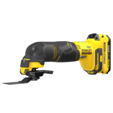 Реноватор Stanley FatMax,18В, 2x2Ah, Li-Ion, 8000-18000 об/мин,1.40 кг (SFMCE500D2K)