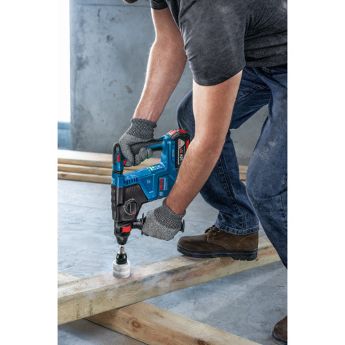 Перфоратор Bosch GBH 187-LI ONE Chuck, 2*5Ah, 2.4 Дж, 980 об/хв, 2.9 кг (0.611.923.121) – BOSCH (вид 2)