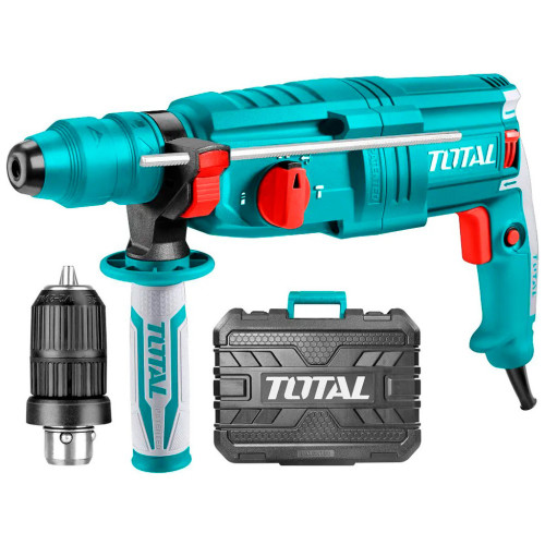 Перфоратор Total TH308268-2 SDS-Plus, 800Вт, 0-4000об/мхв + патрон (TH308268-2) – TOTAL