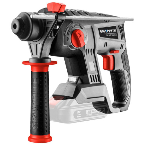 Перфоратор Graphite Energy+ SDS-plus, 18V, 2.2Дж, 2.26кг (без АКБ та ЗП) (58G027) – GRAPHITE