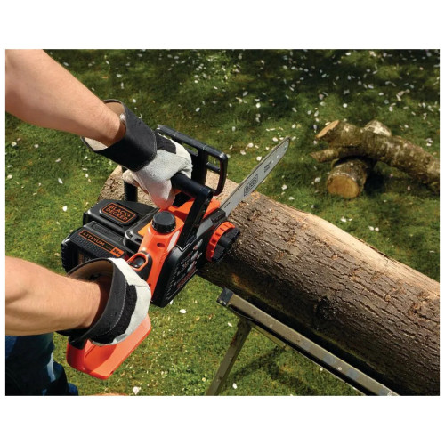 Ланцюгова пила Black&Decker 36V, 2.5Ah, шина 30 см, ланцюг 3/8'' (GKC3630L25) – BLACK&DECKER (вид 1)