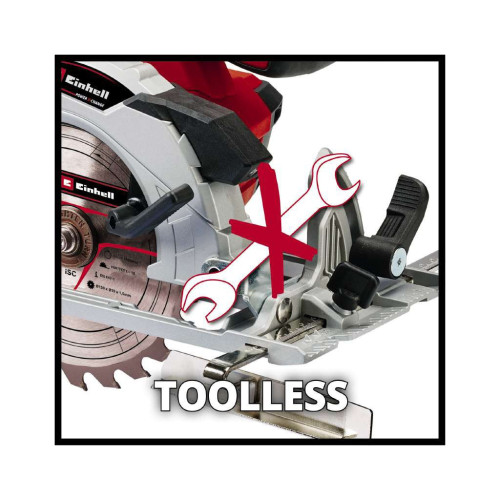 Дисковая пила Einhell TE-CS 18/150 Li - Solo акум., PXC, 18В, диск 150х10 мм (без АКБ та ЗП) (4331220) – Einhell (вид 4)