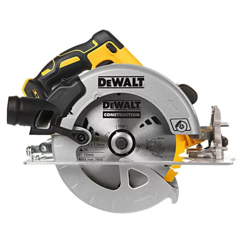 Дискова пила DeWALT 18В XR Li-Ion, диск 184х16 мм (без АКБ та ЗП) (DCS570N) – Dewalt (вид 3)