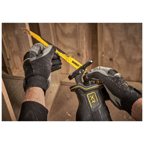 Шабельна пила DeWALT 18 В XR Li-lon, 0 - 3200 ход/хв, кейс TSTAK (без АКБ та ЗП) (DCS382NT) – Dewalt (вид 4)