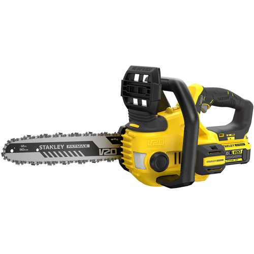Ланцюгова пила Stanley FatMax, 20V, 4Ah, шина 30 см, ланцюг 3/8'' (SFMCCS630M1) – Stanley
