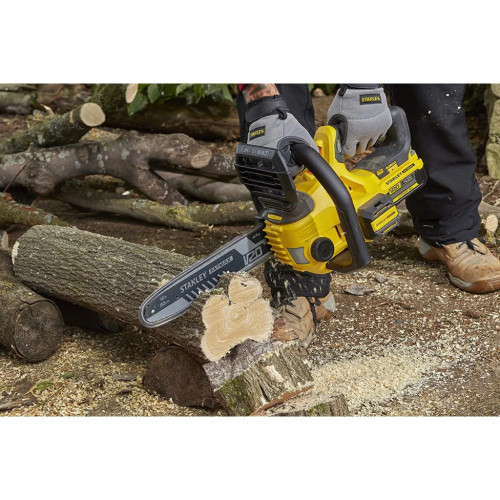Ланцюгова пила Stanley FatMax, 20V, 4Ah, шина 30 см, ланцюг 3/8'' (SFMCCS630M1) – Stanley (вид 4)