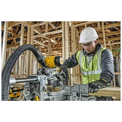 Торцювальна пила DeWALT 1675 Вт, диск 250х30 мм, 4000 об/хв, XPS, 22 кг (DWS727) – Dewalt (вид 4)