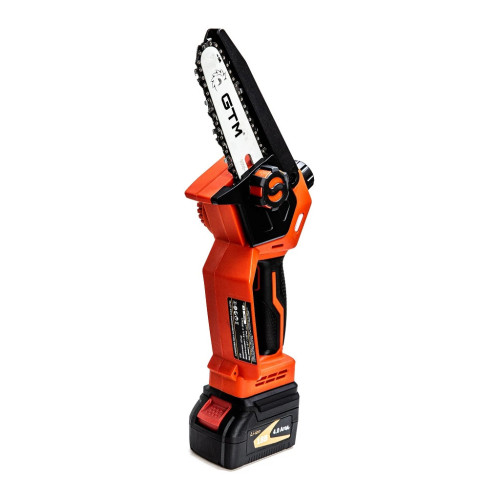 Ланцюгова пила GTM CS18/127BL, 18В, шина 5"/12,7см, 4Ah (CS18/127BL KIT) – GTM