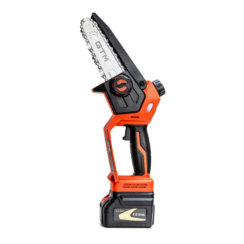 Ланцюгова пила GTM CS18/127BL, 18В, шина 5"/12,7см, 4Ah (CS18/127BL KIT) – GTM (вид 2)