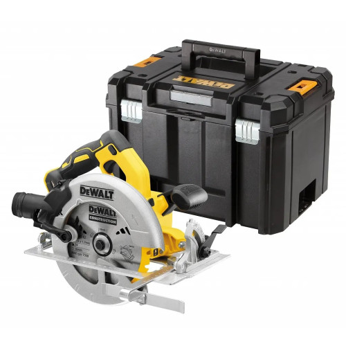 Дисковая пила DeWALT 18В XR Li-Ion, диск 184х16 мм, кейс TSTAK (без АКБ та ЗП) (DCS570NT) – Dewalt