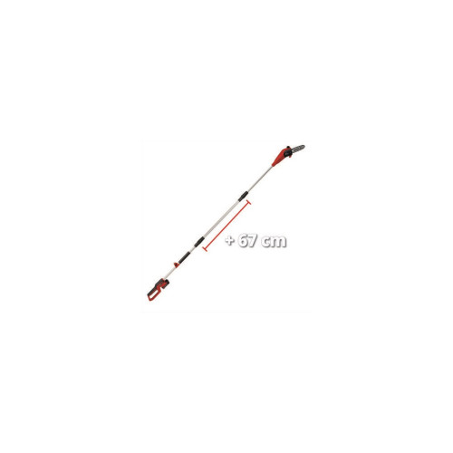 Цепная пила Einhell висоторіз GC-LC 18/20 Li T-Solo, шина 20 см, 18В, 195мм, 228-288 см (без АКБ та ЗП) (3410581) – Einhell (вид 2)