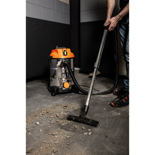 Пилосос будівельний Neo Tools 1400Вт, 18 кПа, 30л, HEPA, колеса, 5.92кг (04-738) – Neo Tools (вид 2)
