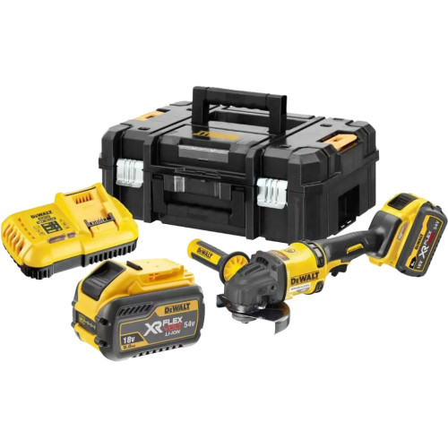 Шлифовальная машина DeWALT XR FLEXVOLT, 54 В, 2x3Ah, 9000 об/мин (DCG418X2) – Dewalt