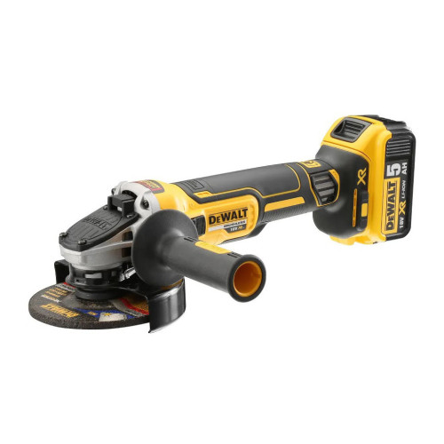 Шліфувальна машина DeWALT DCG405 18В XR Li-lon, 125 мм, 3x5Ah, кейс TSTAK (DCG405P3) – Dewalt (вид 1)
