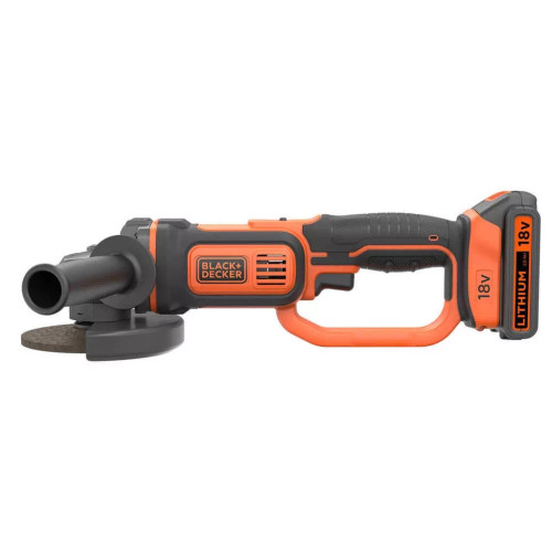 Шлифовальная машина Black&Decker 18V, 4Ah, 125 мм, 8600 об/мин (BCG720M1) – BLACK&DECKER (вид 1)