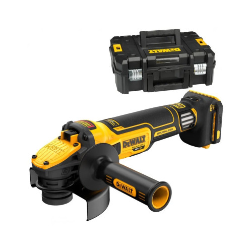 Шліфувальна машина DeWALT 18В XR Li-lon, 125мм, 3000-9000 об/хв, TSTAK (без АКБ та ЗП) (DCG409VSNT) – Dewalt