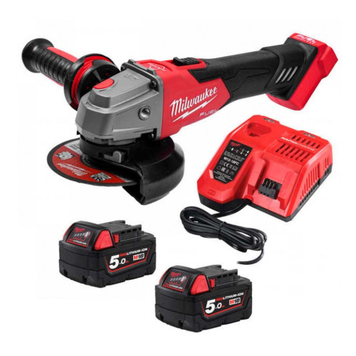 Шліфувальна машина Milwaukee 125 мм M18FSAG125XB-502X (4933478430) – Milwaukee