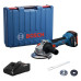 Шліфувальна машина Bosch GWS 18V-8 125мм, 18В, 1x4Ah, 0-11000об/хв, 1.6кг, кейс (0.601.9N9.021) – BOSCH
