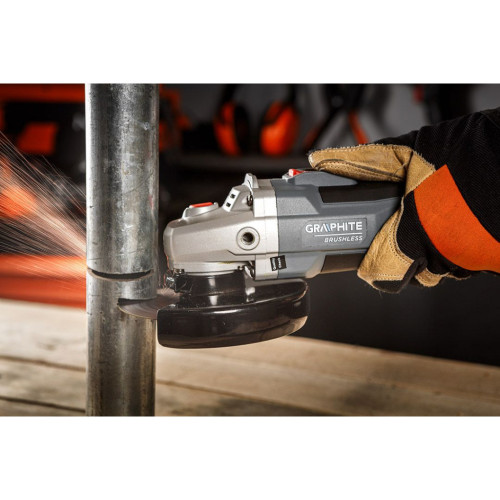 Шлифовальная машина Graphite Energy+ 18V, 125мм, 9200об/мин, 2.28кг (без АКБ и ЗУ) (58GE142) – GRAPHITE (вид 2)