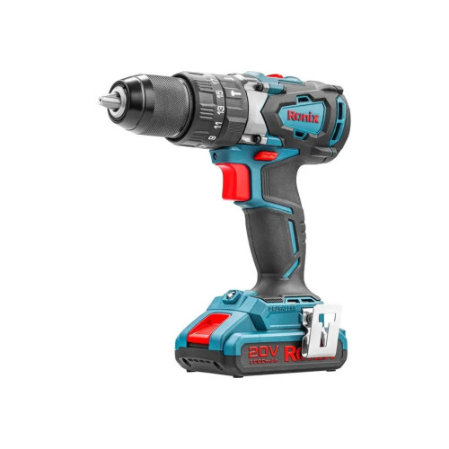 Шуруповерт Ronix ударний акумуляторний 20В, 2Ah х 2 (8905K) – Ronix