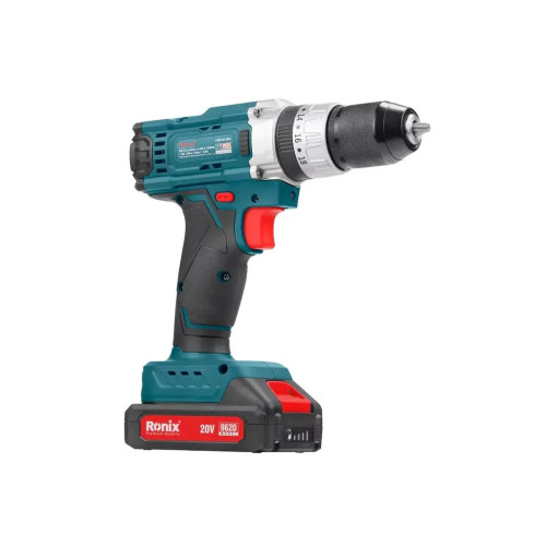 Шуруповерт Ronix акумуляторний 20В, 1.5Ah x 2 (8620) – Ronix (вид 2)