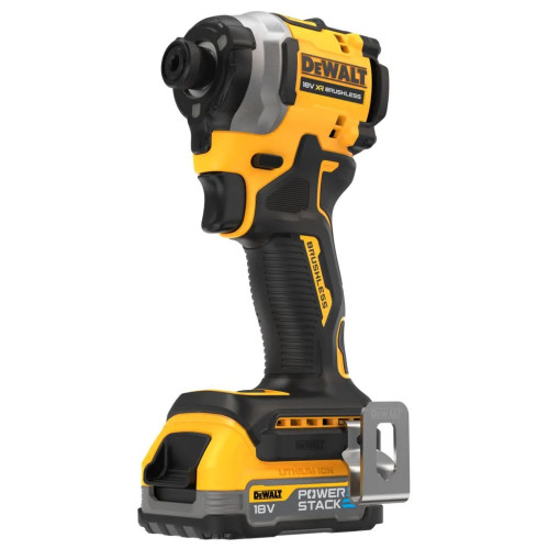 Шуруповерт DeWALT 18 В XR Li-lon PowerStack 1.7Ah, 206 Нм,кейс TSTAK (DCF850E1T) – Dewalt (вид 1)