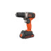 Шуруповерт Black&Decker 18 В Li-Ion, 1.5Ah, 600 об/мин, 1,2 кг (BCD001C1) – BLACK&DECKER