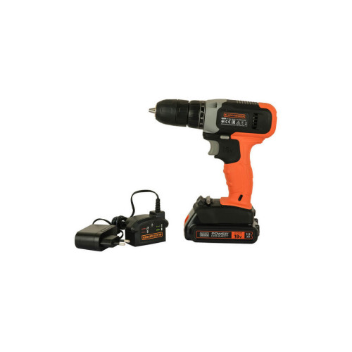 Шуруповерт Black&Decker 18 В Li-Ion, 1.5Ah, 600 об/мин, 1,2 кг (BCD001C1) – BLACK&DECKER (вид 3)