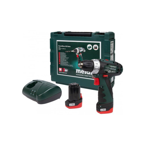 Шуруповерт Metabo PowerMaxxBS, 10.8 В, 2х2.0Аг, кейс (600080500) – Metabo (вид 3)