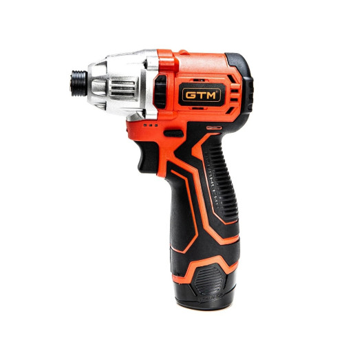 Шуруповерт GTM ударний IS12/120BL, 12В, 120Нм, 0-3000 об/хв, 2x2Ah (IS12/120BL) – GTM (вид 2)