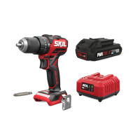 Шуруповерт Skil аккумуляторный безщеточный ударный 3075 CA Compact, 2.5Ah (CD1E3075CA+BC1E3110AA)