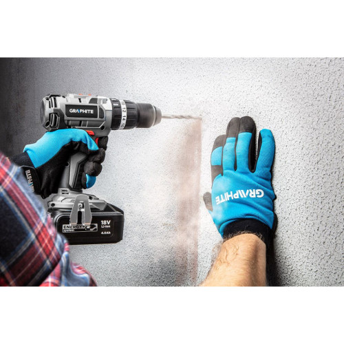 Шуруповерт Graphite Energy+ 18V безщітковий 2х2Ah, 58Нм, 0-500·0-1700об/хв, кейс (58G020-SET2) – GRAPHITE (вид 1)