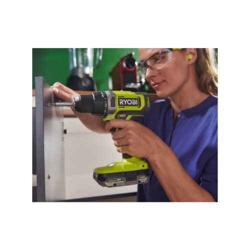 Шуруповерт Ryobi ONE+ RDD18-2C415S 18V, 1х4Ah, 1х1.5Ah, 52Нм, 450/1750об/мин 1.3кг сумка (5133005612) – Ryobi (вид 1)