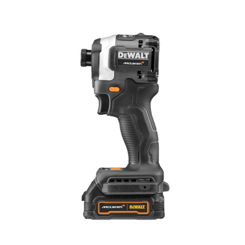 Шуруповерт DeWALT McLaren F1, XR Li-Ion PowerStack 18 В, 2x1.7Ah GFN блок, 206 Нм, TSTAK (DCF85ME2GT) – Dewalt (вид 1)