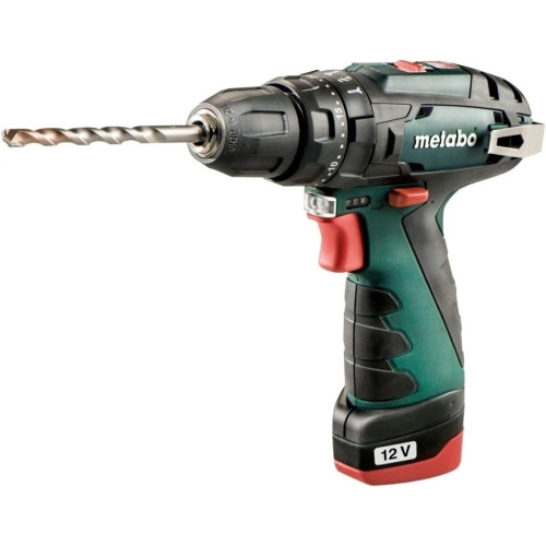 Шуруповерт Metabo PowerMaxx SB BL 12В, 2х2Ah, 20·38Нм, 0-400·0-1500об/хв (601784500) – Metabo (вид 1)