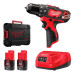 Шуруповерт Milwaukee M12 BPD-202C, 2x2Ah, кейс (4933441940) – Milwaukee