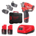 Шуруповерт Milwaukee M12 FPDXKIT-202X, 44Нм, 2x2Аг, 2 насадки, кейс (4933464138) – Milwaukee