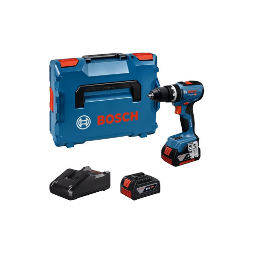 Шуруповерт Bosch Professional GSB 18V-65 18В 2х5Агод 3165Нм 0-2100обхв ЗП GAL18V-40 кейс 1.12 (0.601.9N3.303) – BOSCH